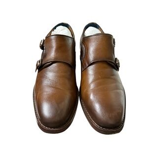 Johnston & Murphy Danridge Double Buckle Monk Strap Shoes · Size 9 Men’s